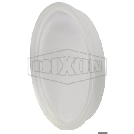Dixon End Cap, 2-1/2 in, For Use with B54BMP In-Line Sight Glass, Plastic, Acrylic B5416MP-A250